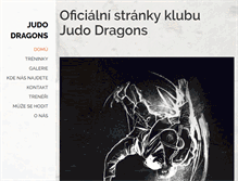 Tablet Screenshot of judodragons.cz